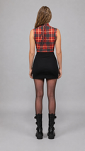 Falda Mini Tubo Negra